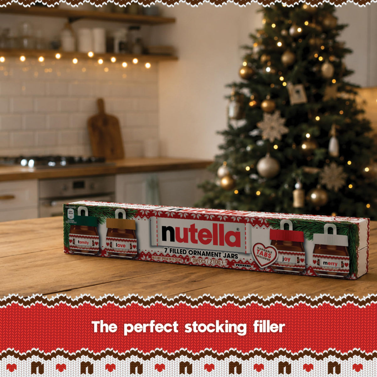 Nutella Giant Christmas Advent Calendar 2026, 528g