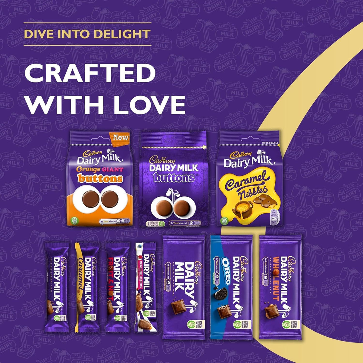 Cadbury Dairy Milk Chocolate Gift Bar, Extra-Large 850 g (Pack of 1)