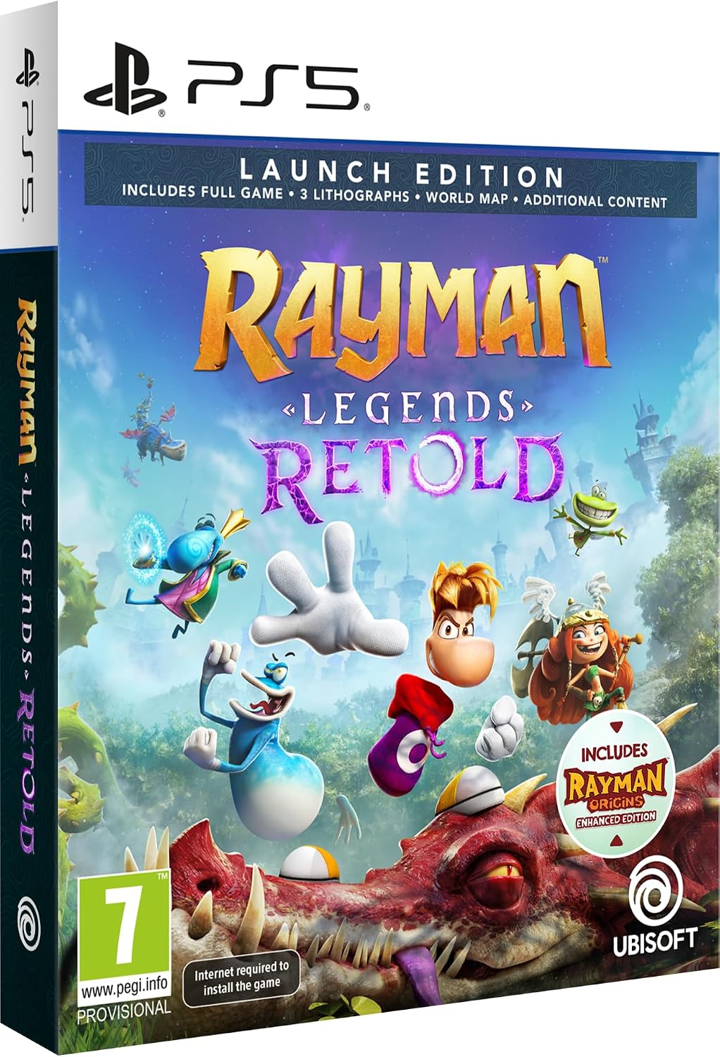 Rayman Legends Retold - Launch Edition (Exclusive to Amazon.uk) - [PlayStation 5]