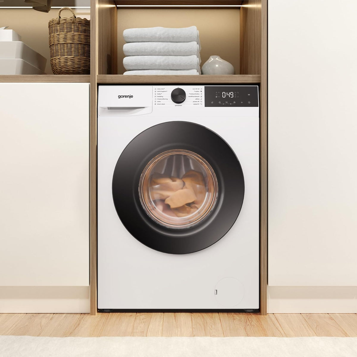 Gorenje 11 kg 1400 rpm Freestanding Washing Machine, White - WG2P114A22/UK