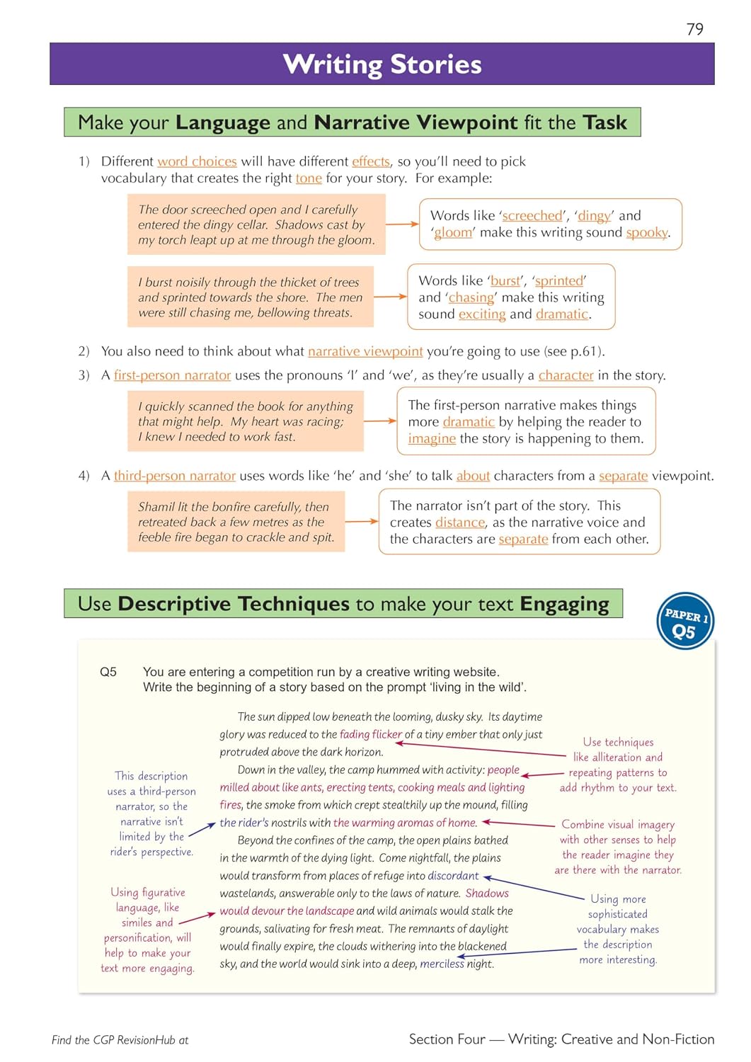 GCSE English Language AQA Complete Revision & Practice with CGP RevisionHub (CGP GCSE English 9-1 Revision)