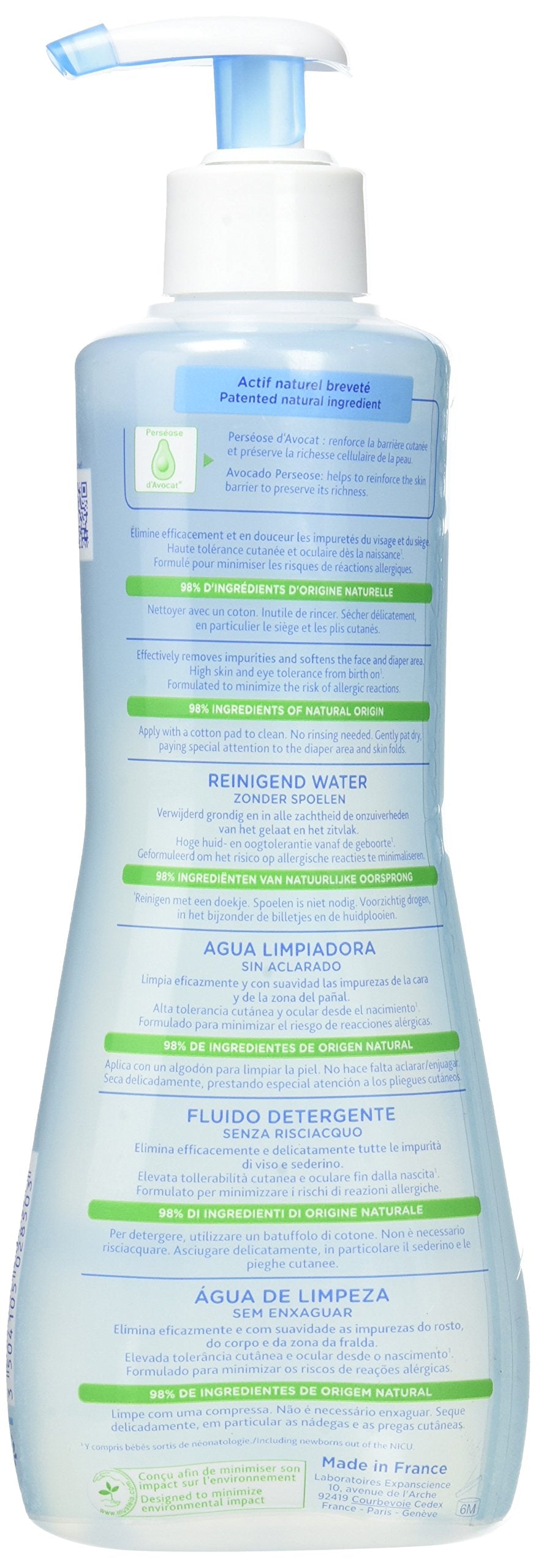 Mustela - Mustela No Rinse Cleansing Water - 500ml