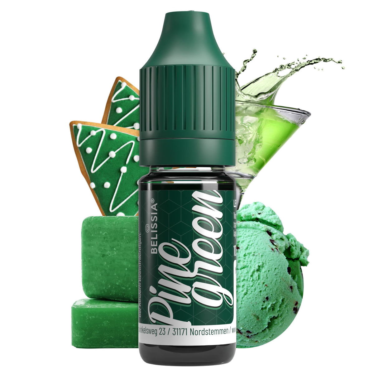 Belissia Liquid Food Colouring Rosa 10ml for Cooking and Baking