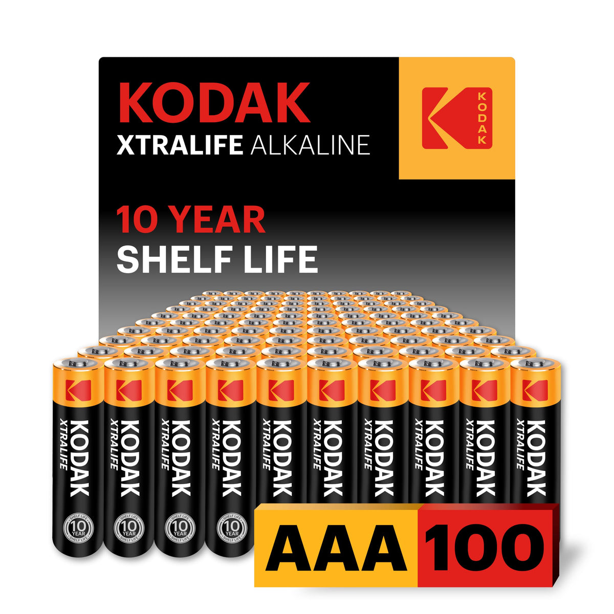 KODAK AAA Alkaline Batteries (24 Pack) Triple A Battery, LR03 1.5V