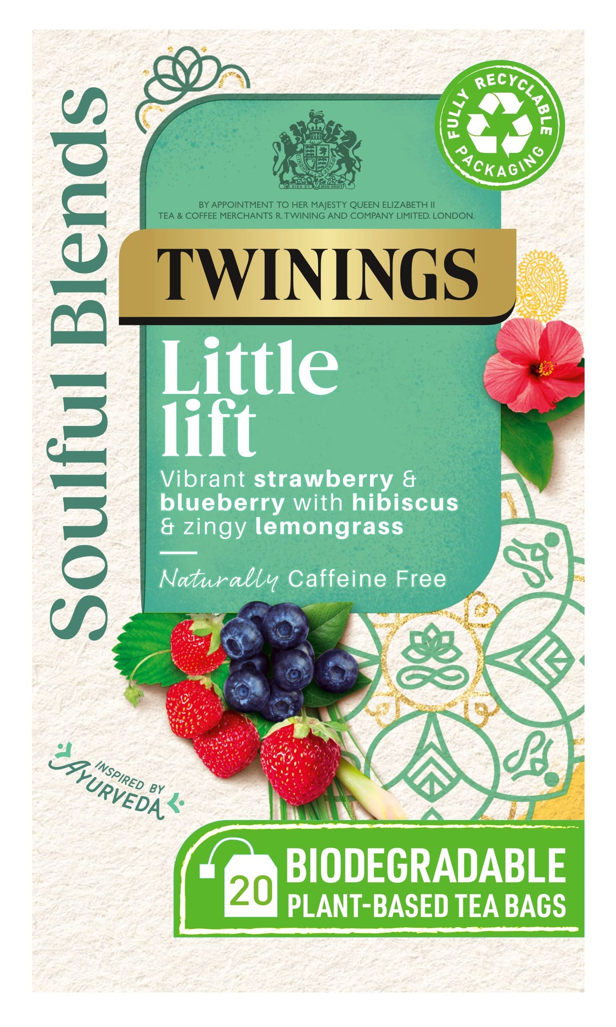 Twinings English Breakfast Tea, 4 x 80 Biodegradable Plant-Based Tea Bags