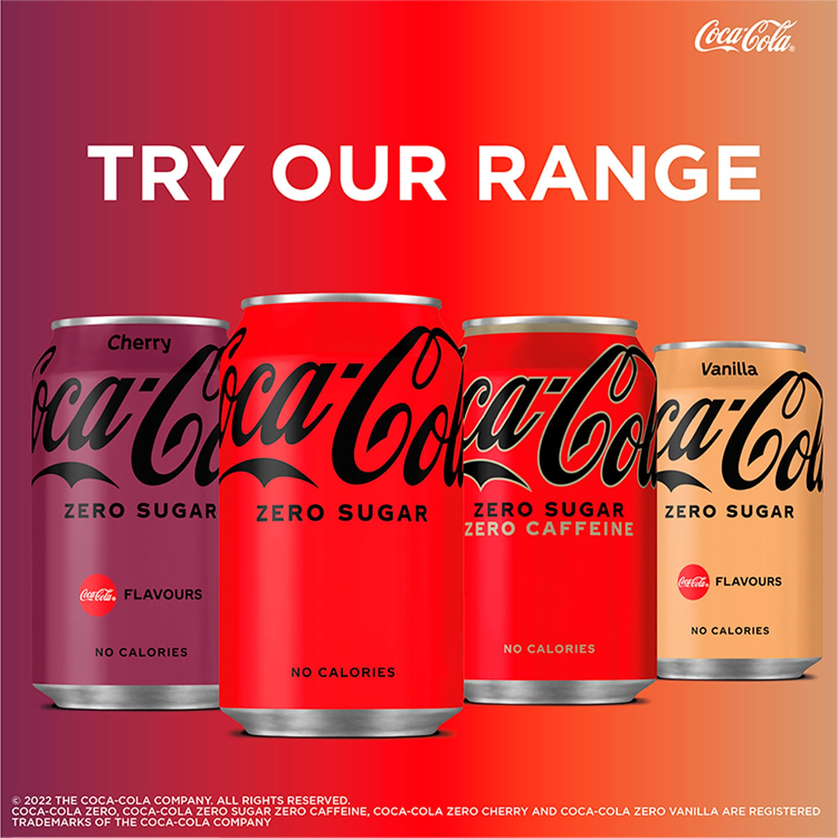 Coca Cola Zero Sugar Lemon 8 x 330ml