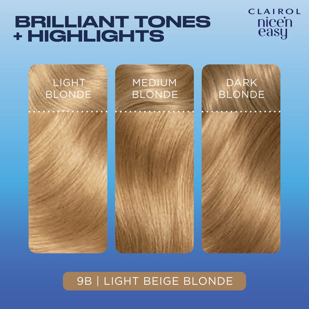 Clairol Nice'n Easy Crème Natural Looking Oil Permanent Hair Dye Infused