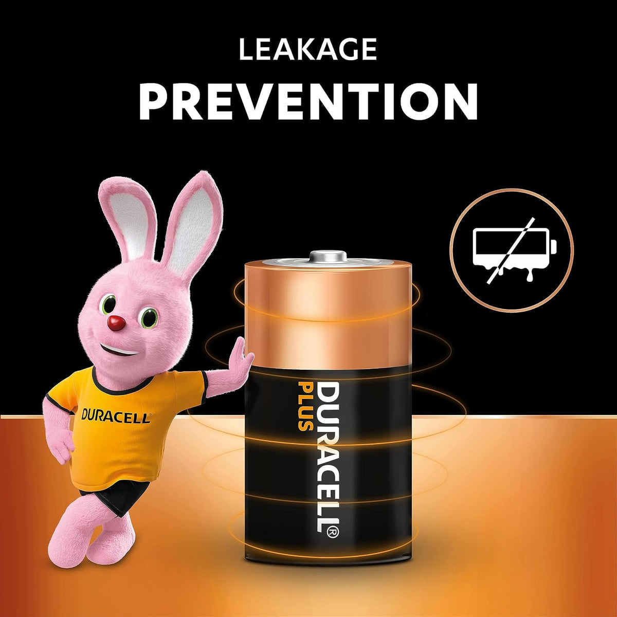 DURACELL Plus D Alkaline Batteries (4 Pack) 1.5V, LR20