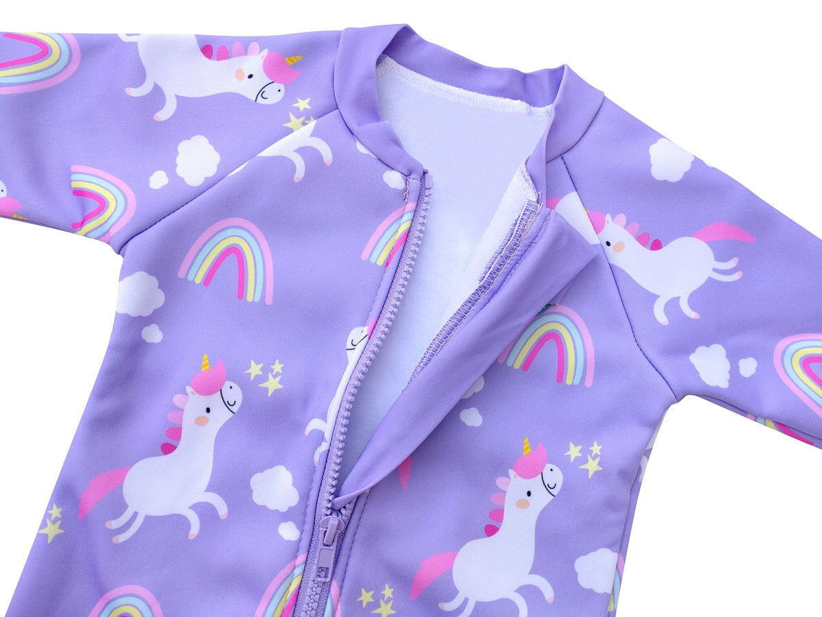 Swimbubs Baby Swimming Warm Suit Boys Fleece Lined Wetsuit Girls UV UPF50 Sun Protection Swimsuit