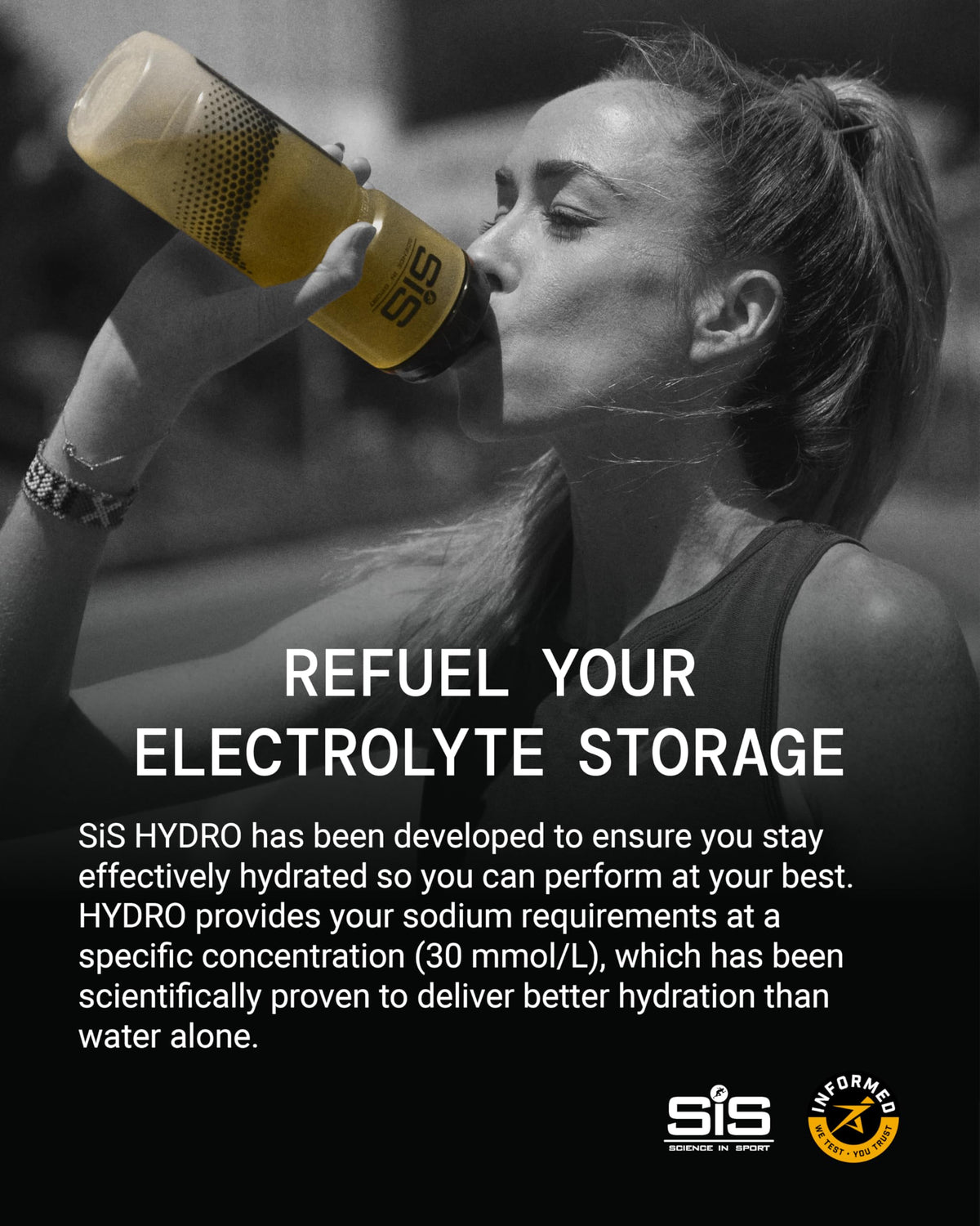 Science in Sport Hydro Electrolyte Tablets, Berry, 20 Tablets