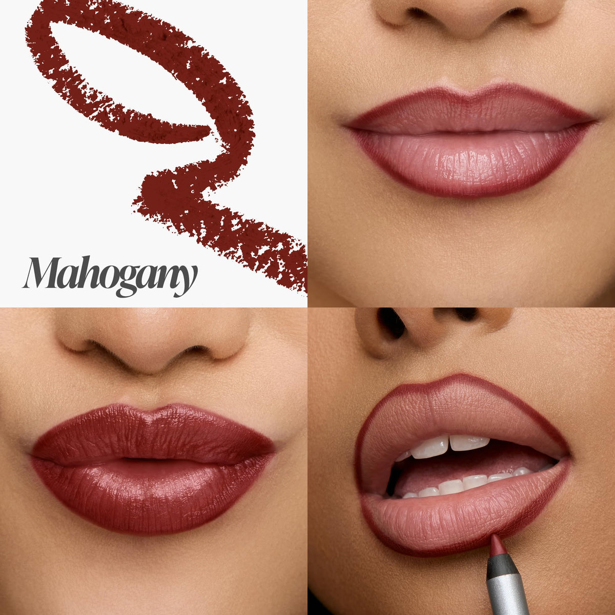 Wonderskin Lip Liner Pencil - 360 Contour Lipliner, Long Lasting, Sharpenable, Waterproof and Transfer-Proof Nude Lip Liner Pencil (Blush)