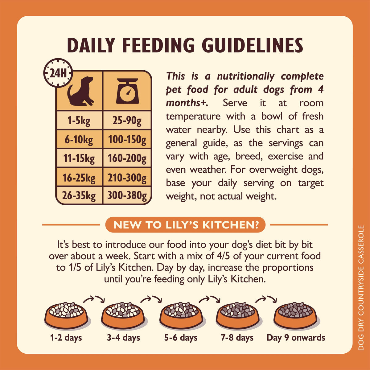 Lily's Kitchen Made with Natural Ingredients Adult Dry Dog Food Chicken & Duck Grain-Free Recipe 2.5kg Bag