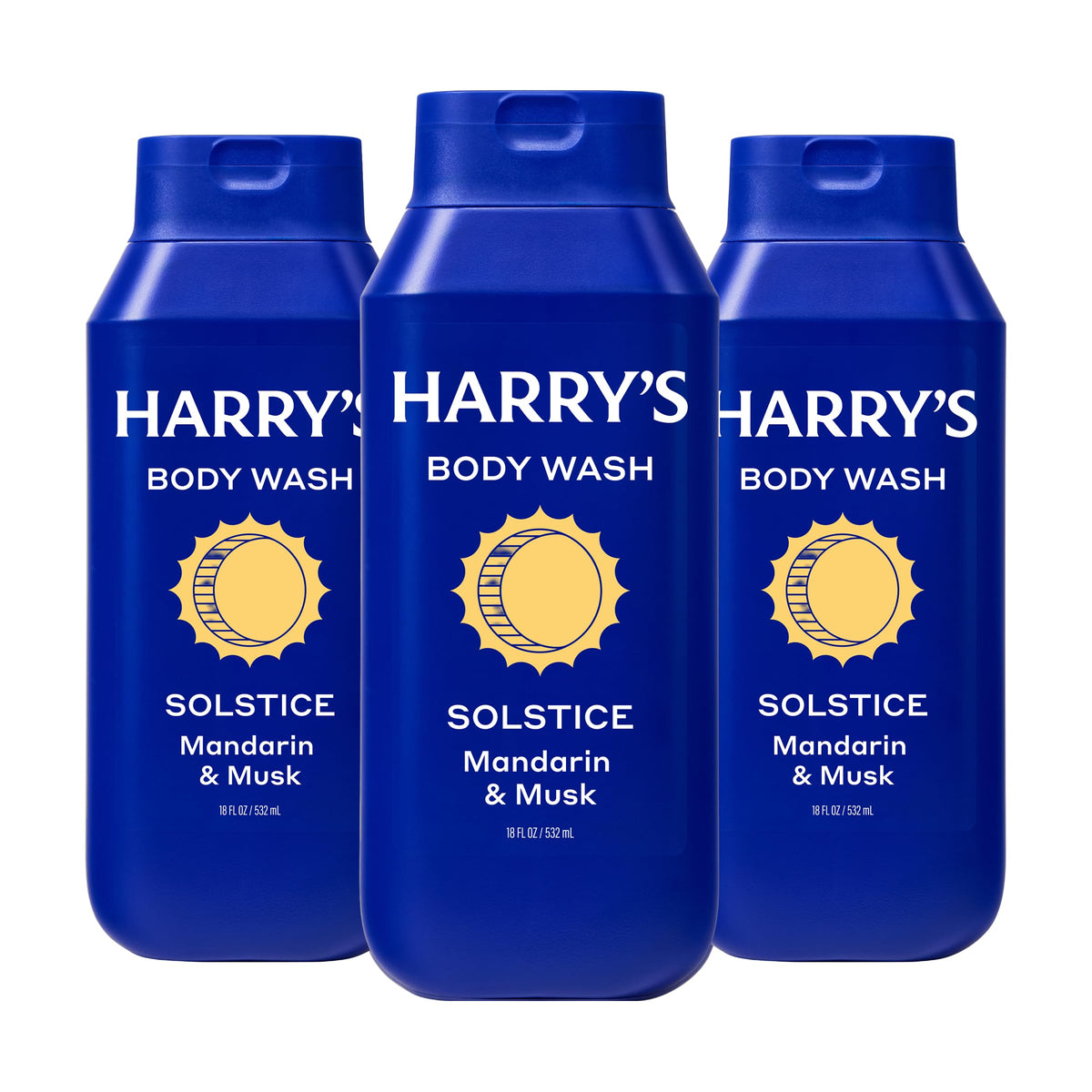 Harry's Body Wash for Men Variety Pack - 3 x 532ml Signature Scents