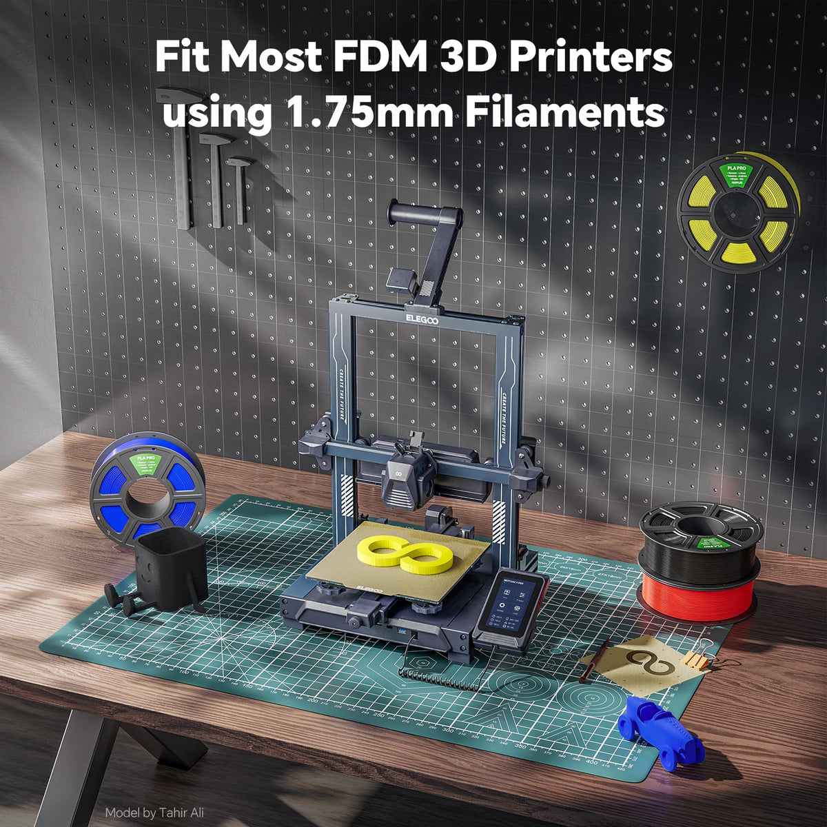 DEEPLEE PLA PRO Filament 1.75mm Brown 2KG