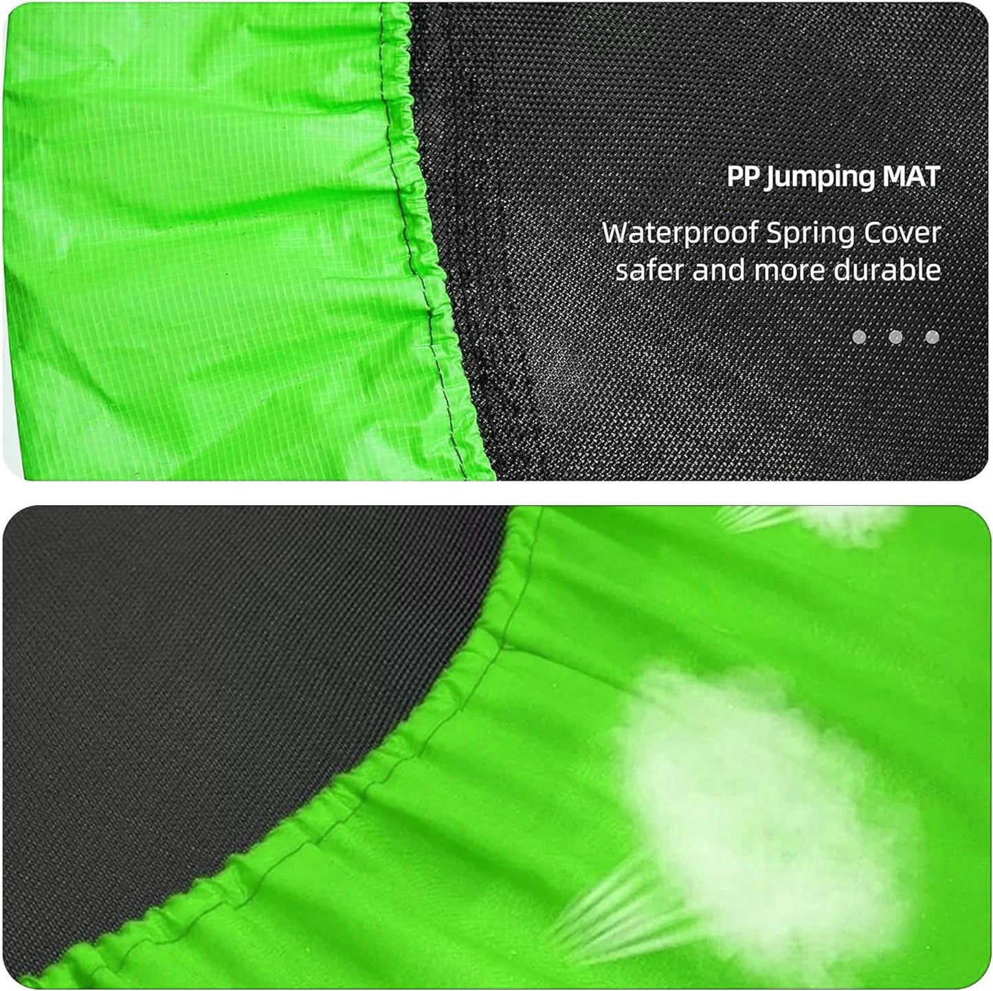 FK Sports 55" Kids Rebounder Trampoline with Safety Net — Bungee System, Max 100 kg