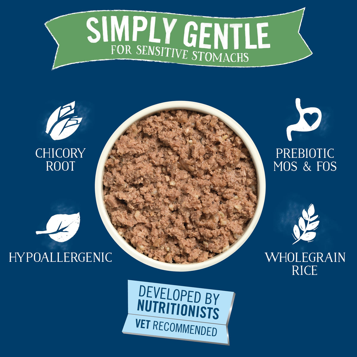 Butcher's Complete Wet Can Adult Dog Food Simply Gentle Loaf Pack 12x390g