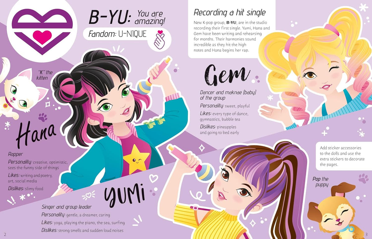 Sticker Dolly Dressing K-POP