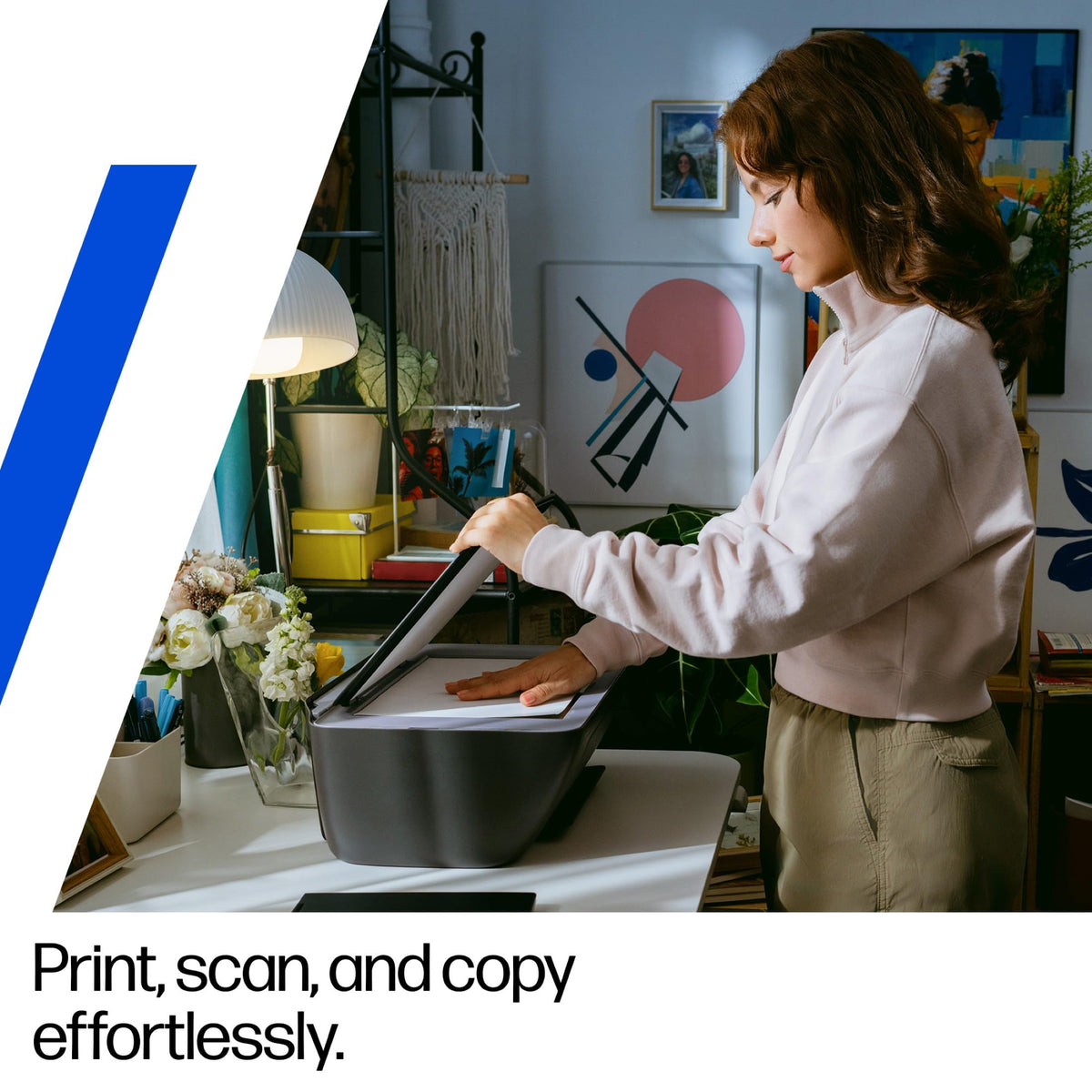 HP DeskJet 2922 All in One Printer | Wireless | Colour | 3 months free Instant Ink Included | Easy Setup & Reliable Wi-Fi | Print, Scan & Copy