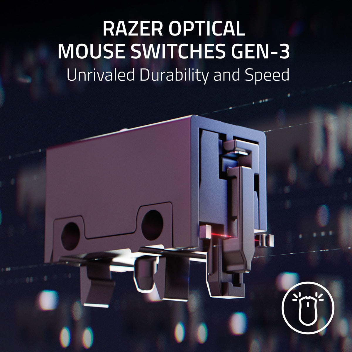Razer Basilisk V3 - Wired Customisable Gaming Mouse (10+1 Programmable Buttons, HyperScroll Tilt Wheel, 11 Chroma RGB Lighting Zones, Optical Mouse Switches, Focus+ 26K DPI Optical Sensor) Black