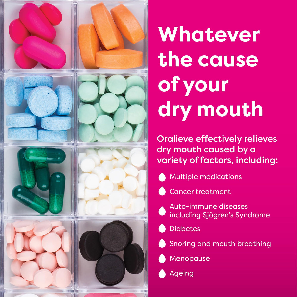 Oralieve Moisturising Dry Mouth Relief Gel (1 x 50ml)