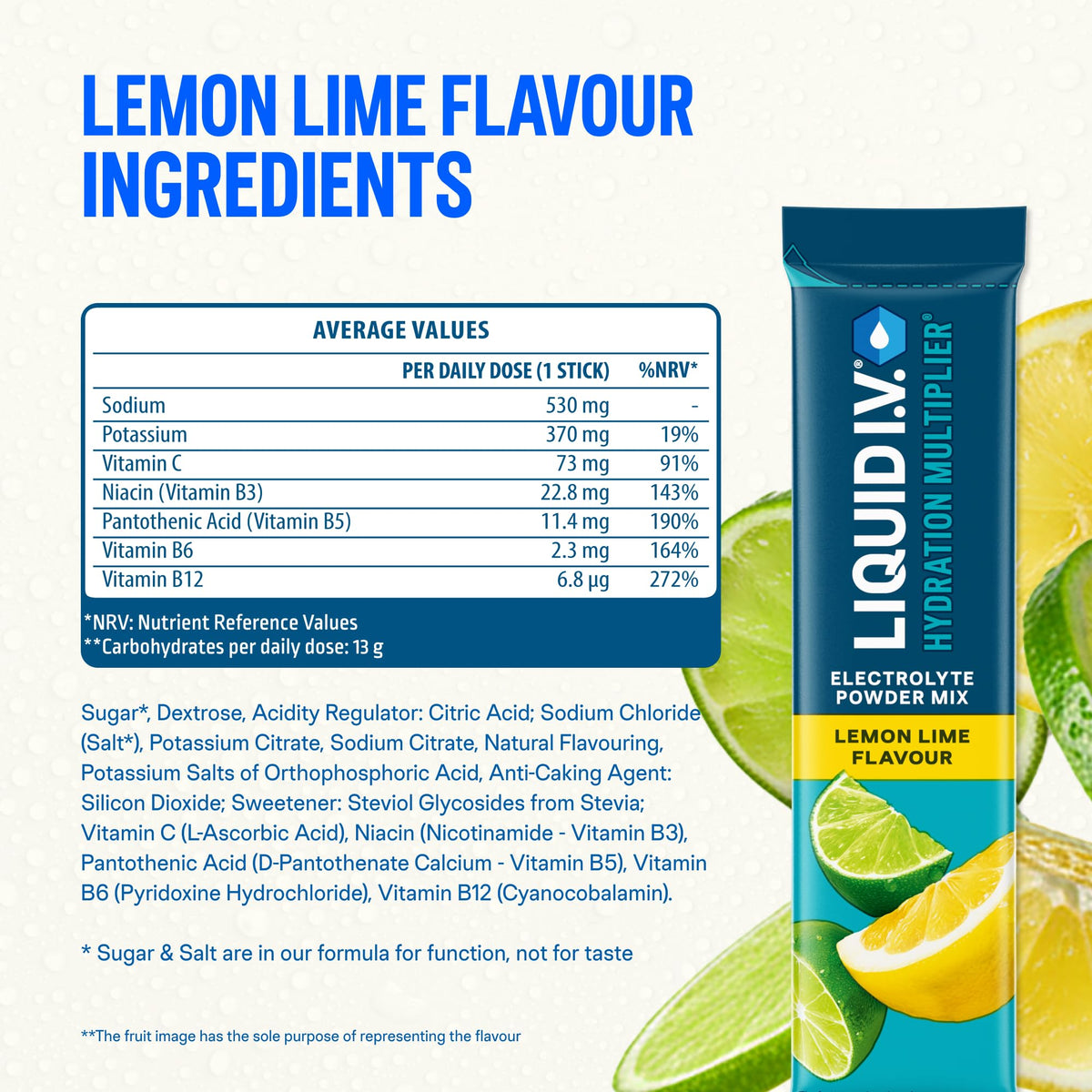Liquid I.V. Hydration Multiplier Electrolyte Mix, Passion Fruit, 16 Sticks