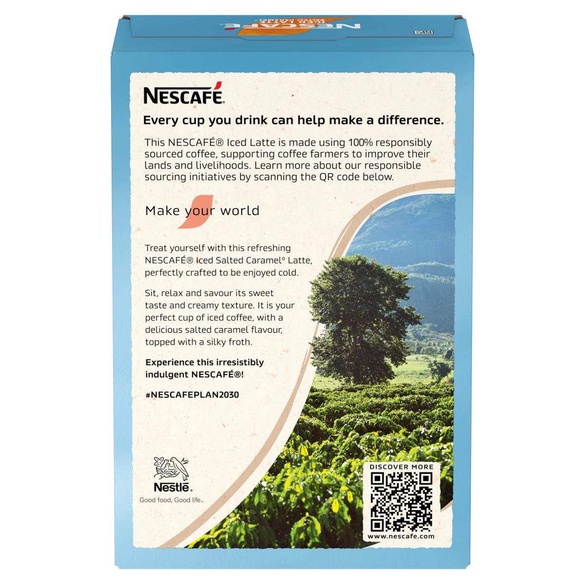 NESCAFÉ Latte Instant Coffee Sachets - 72 x 18g