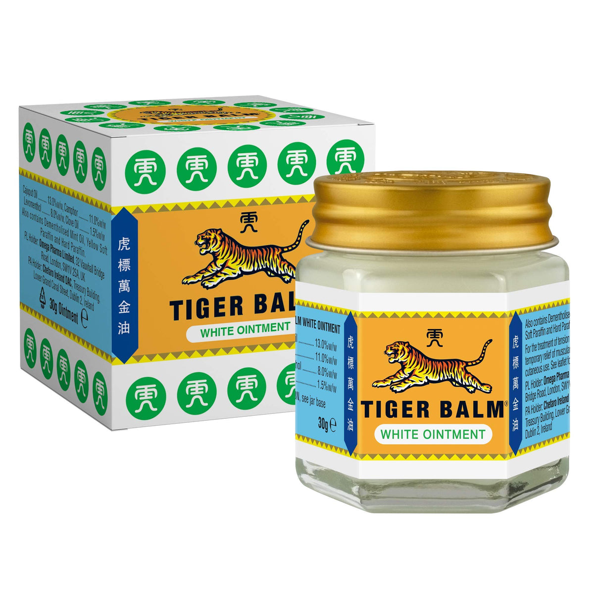 Tiger Balm Red Ointment for Muscle Pain Relief and Back Ache 30g