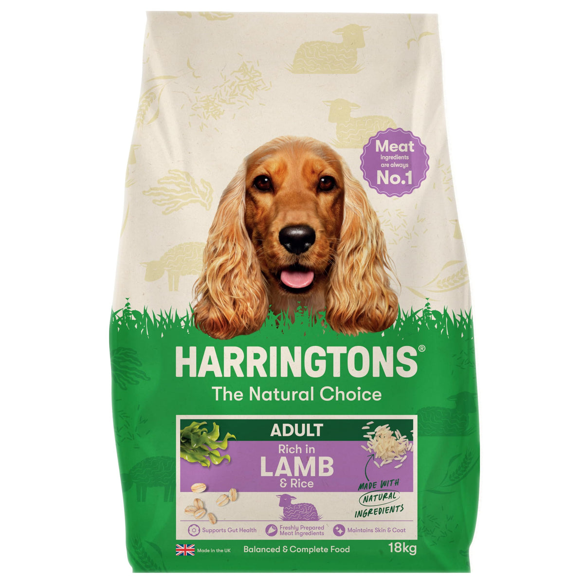 Harringtons Complete Dry Adult Dog Food Lamb & Rice 15kg