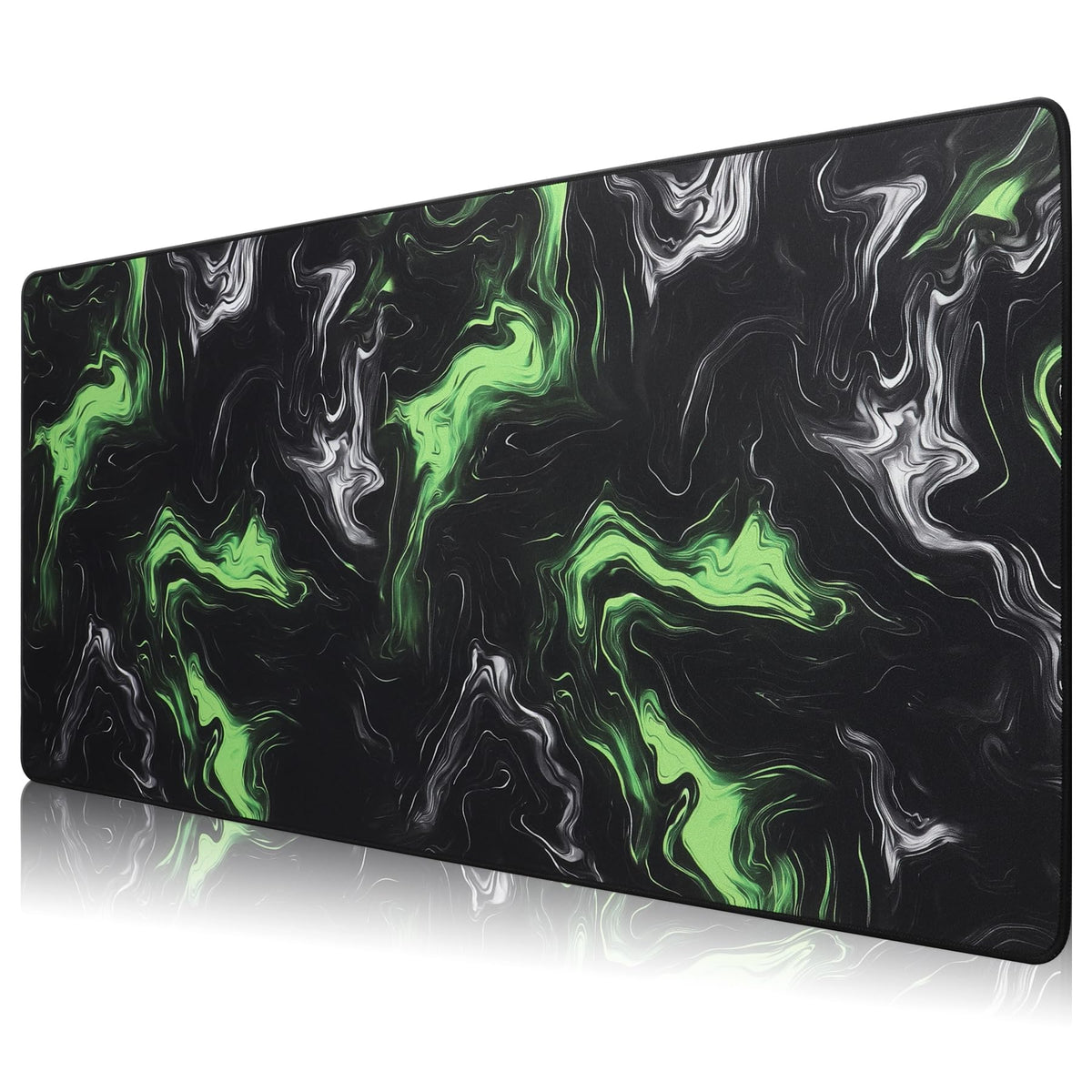 Gaming Mouse Mat/Large Mouse Pad 900 x 400 x 3mm / XXL mouse pad/large size | improved precision and speed | rubber base for stable grip on smooth surfaces | non-slip (90x40 Black)