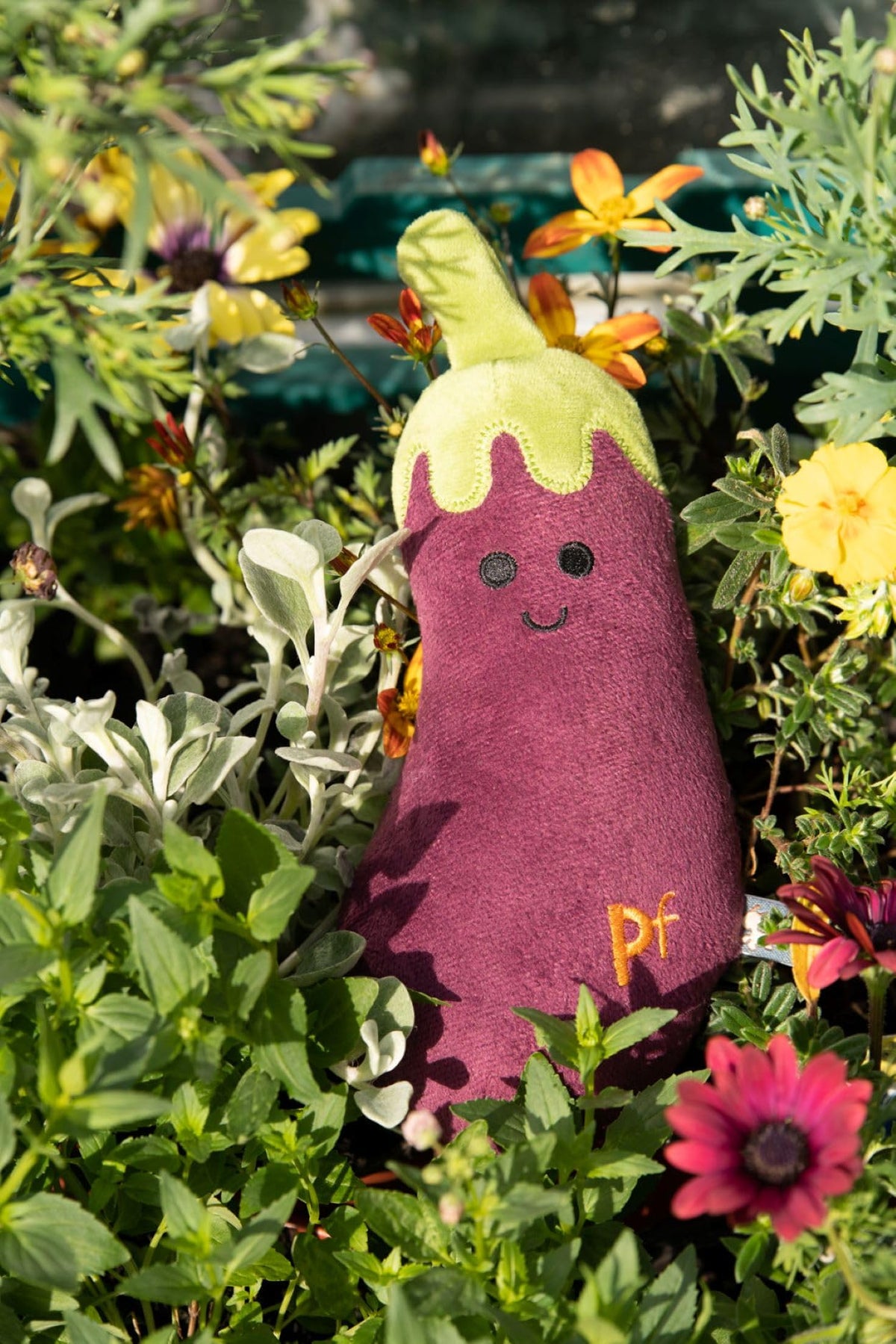 Petface Foodie Faces Fluffy Carrot Dog Toy