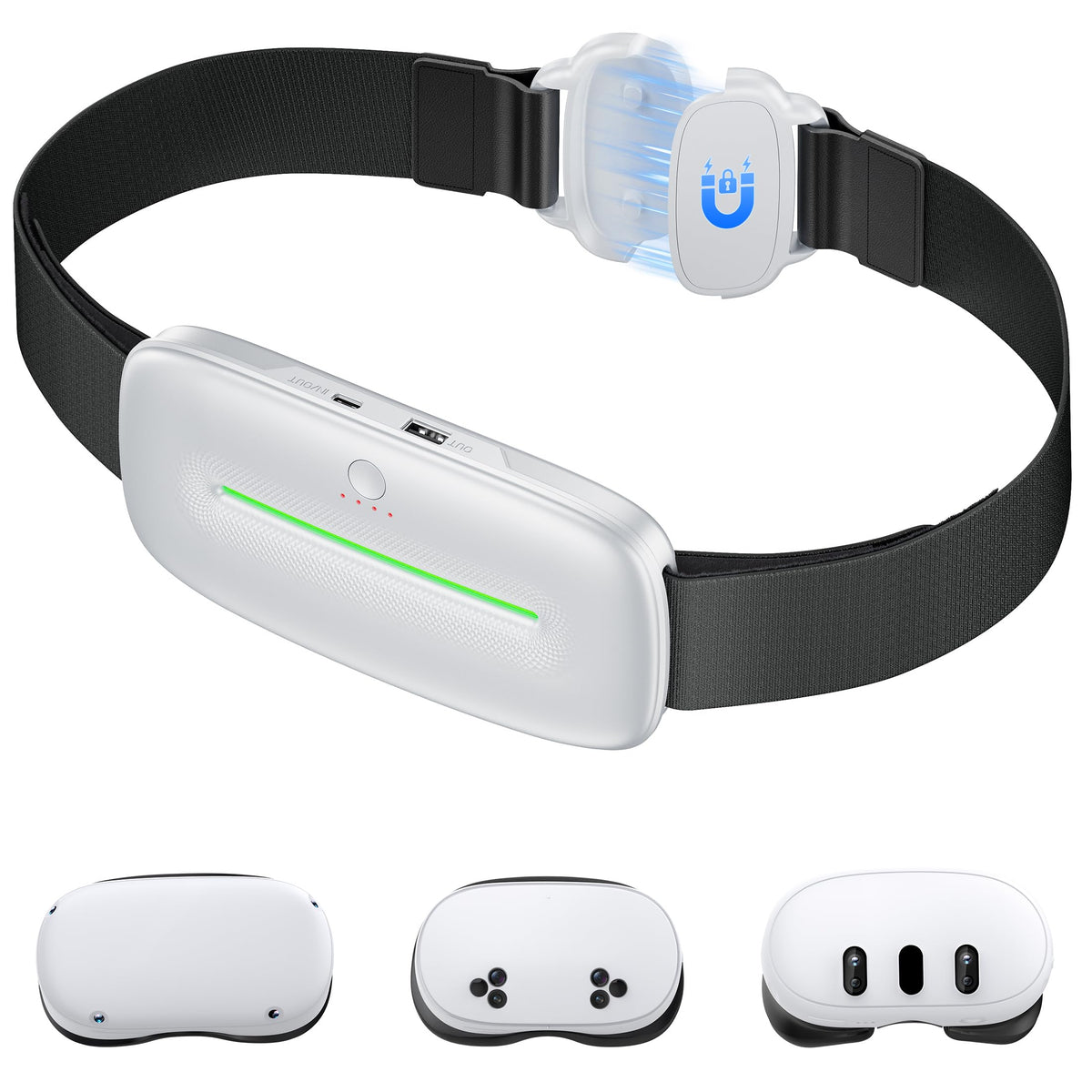 Comfort Head Strap for Meta Quest 3/3S/Meta Quest 2,VR Headset Elite Strap Replacement for Oculus Quest 3/3S/2 Accessories,Stable Elite Strap Pressure-Reduce Headstrap