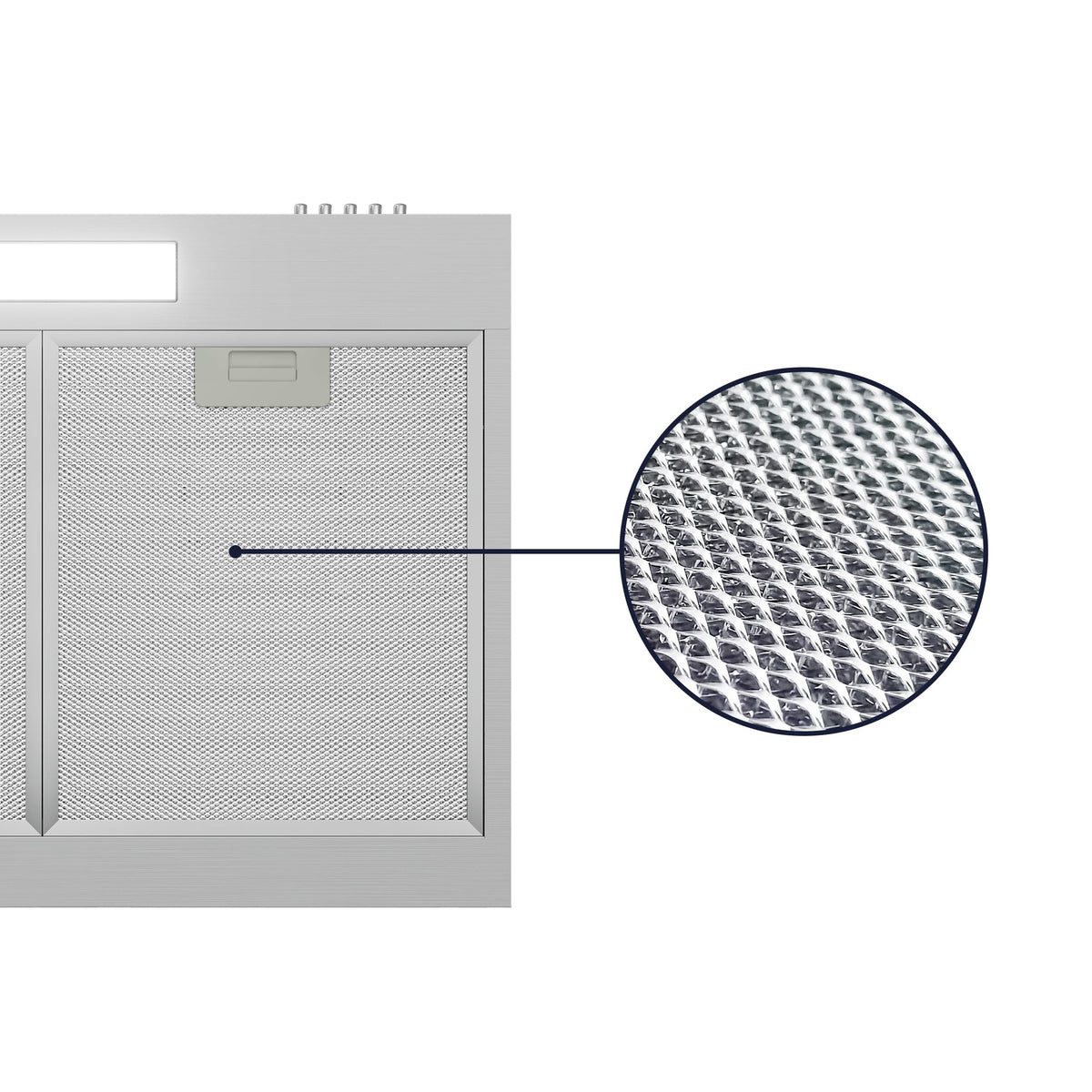 CIARRA 60cm Visor Cooker Hood Undercabinet Hoods Stainless Steel Wall Mounted Kitchen Extractor Fan Model CBCS6903