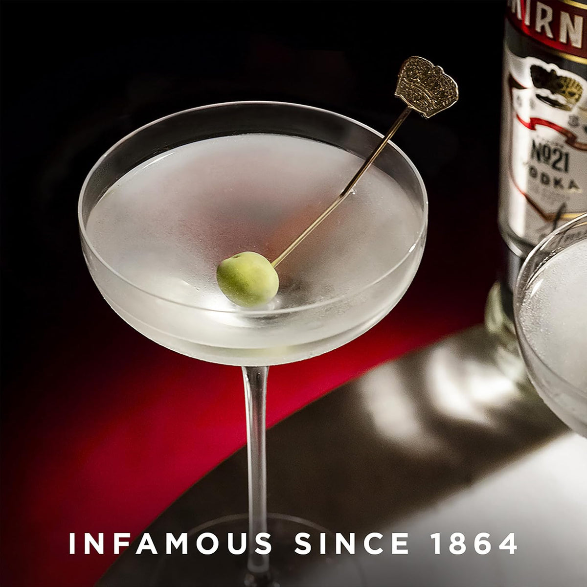 Smirnoff No. 21 Vodka | 37.5% vol | 1L | Triple Distilled & 10 x Filtered | Premium Made in Great Britain | Smooth with a Hint of Sweetness & Pepper | 1ltr