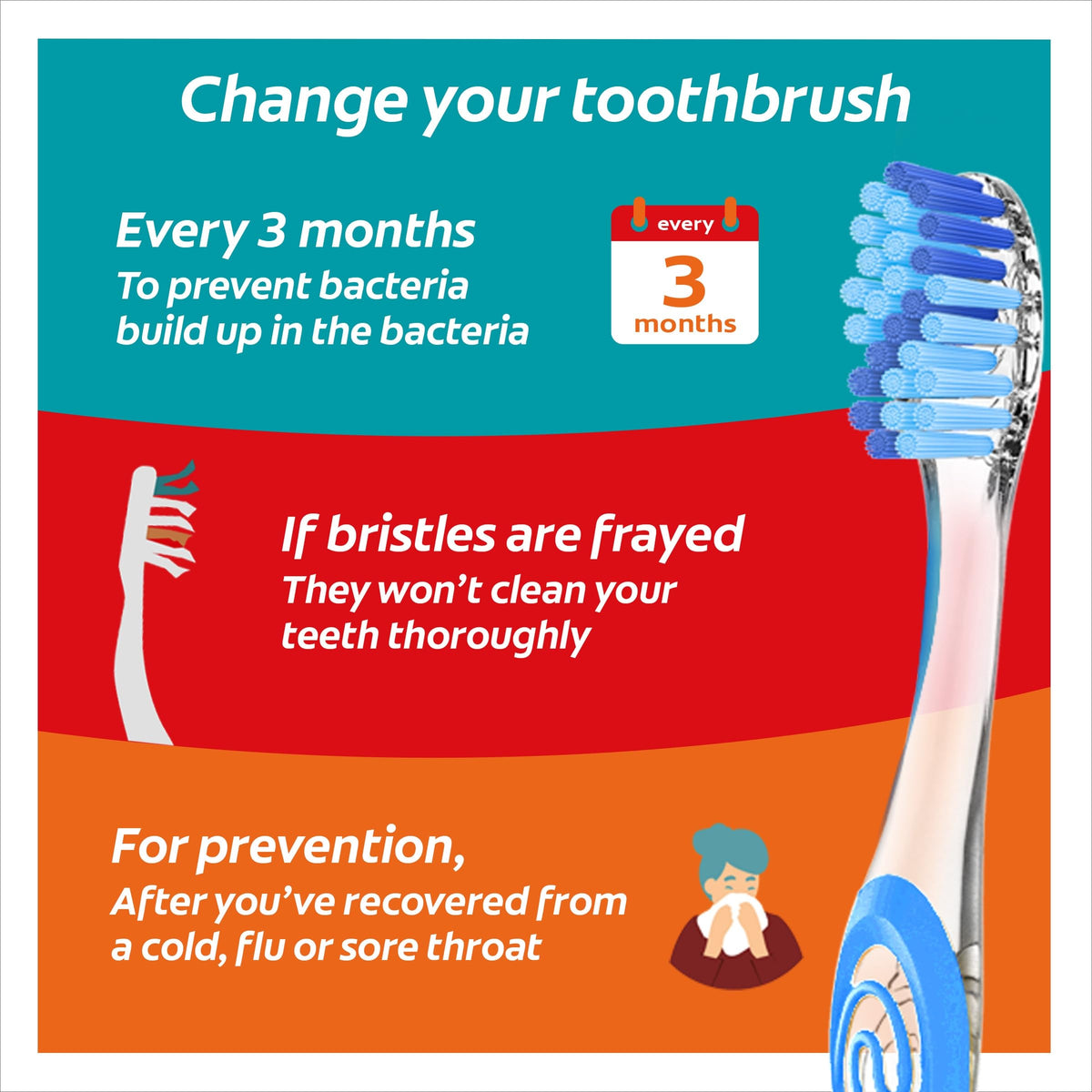Colgate Extra Clean Medium Manual Toothbrush, 3 Pack