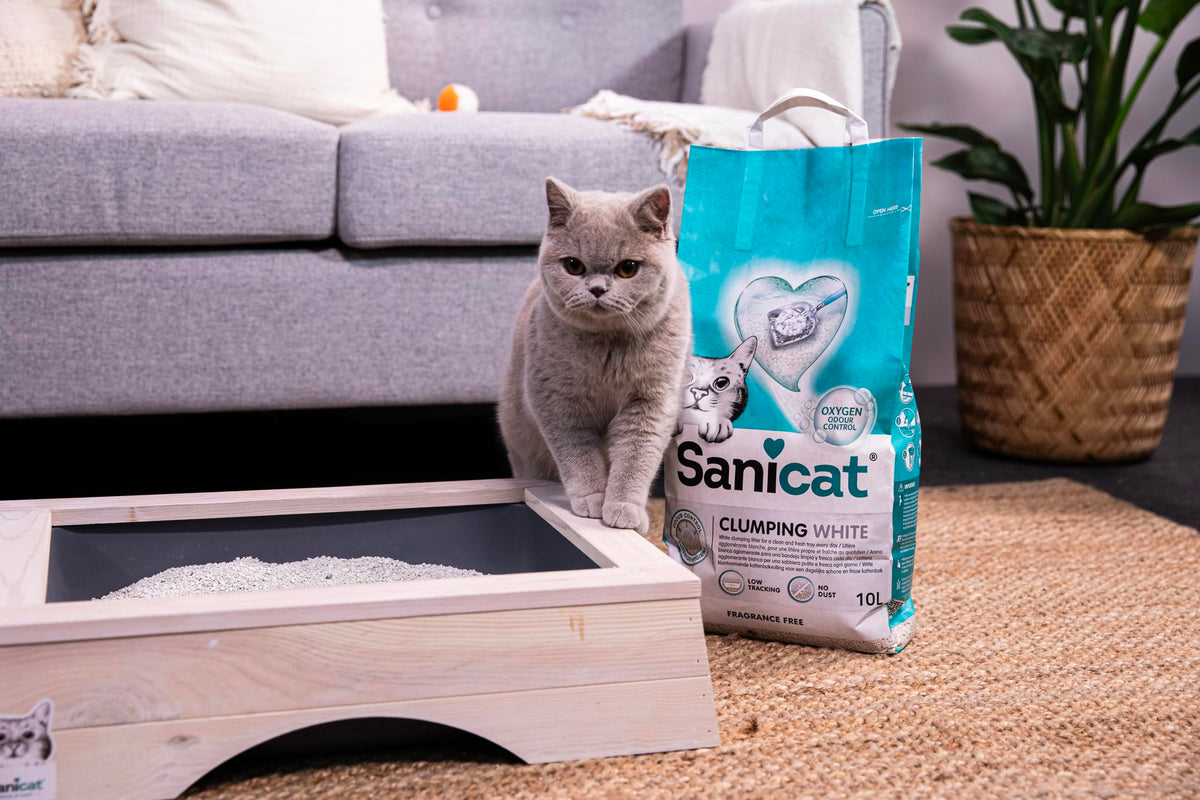 Sanicat - Classic Fragrance-Free cat litter 10L capacity