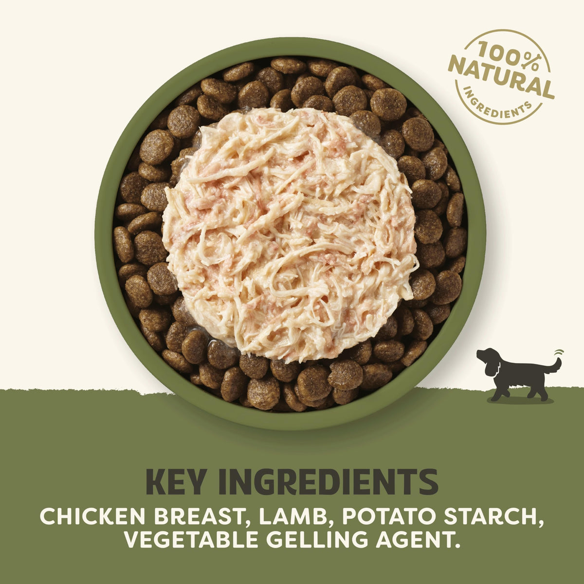 Applaws Natural Wet Dog Food Topper, Chicken Selection in Broth, 8x156g Tin