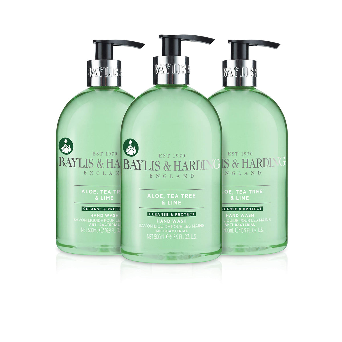 Baylis & Harding Signature Luxury Hand Wash 500ml 3 pack