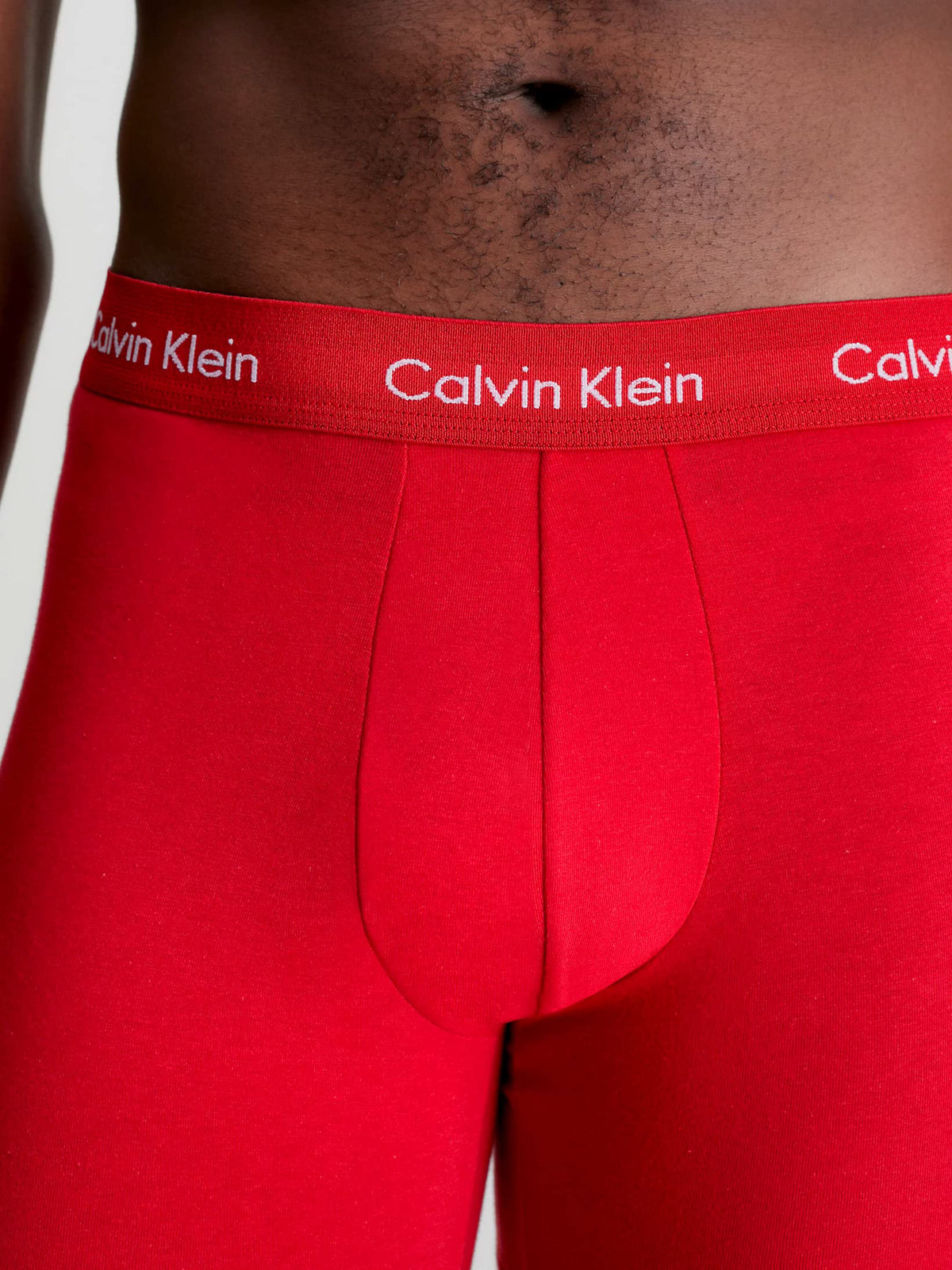 Calvin Klein Men’s 3 Pack Boxer Briefs with Logo Waistband