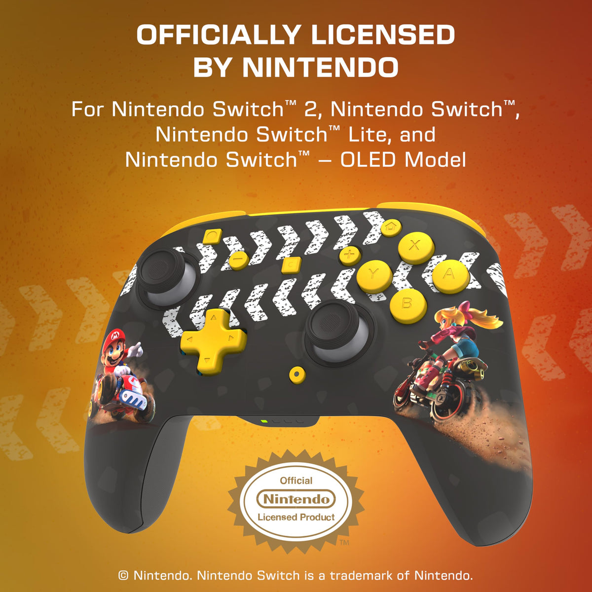 Turtle Beach Rematch Wireless Controller: Mario & Luigi, Nintendo Switch 2