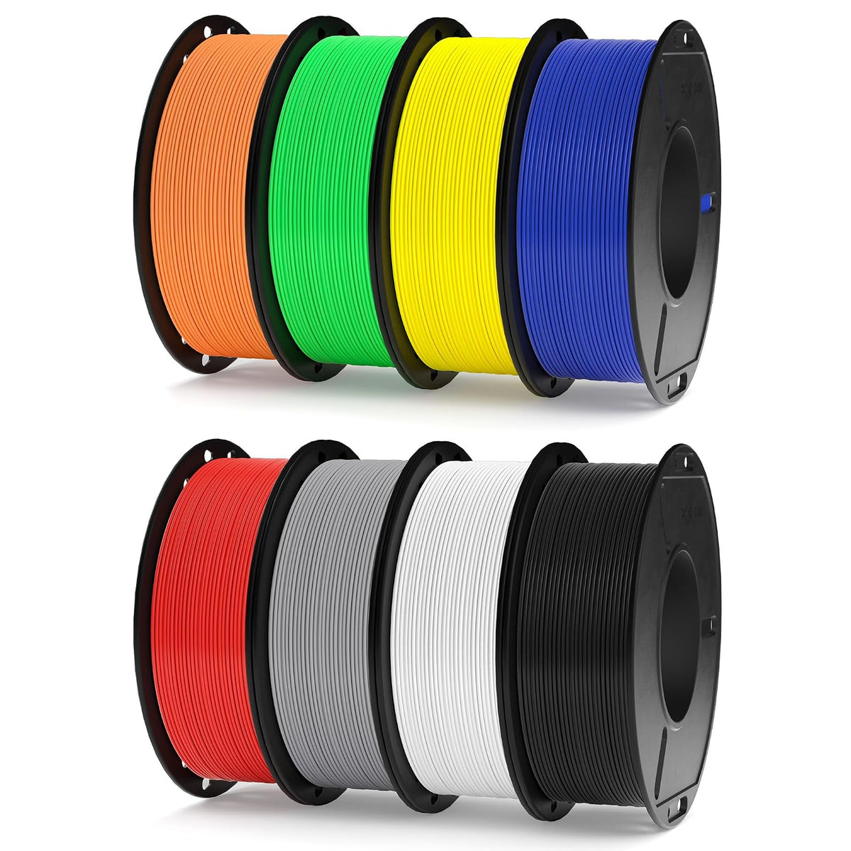 ELEGOO Rapid PLA Plus 3D Printer Filament 1.75mm Bundle 8 Colours 8 * 250g