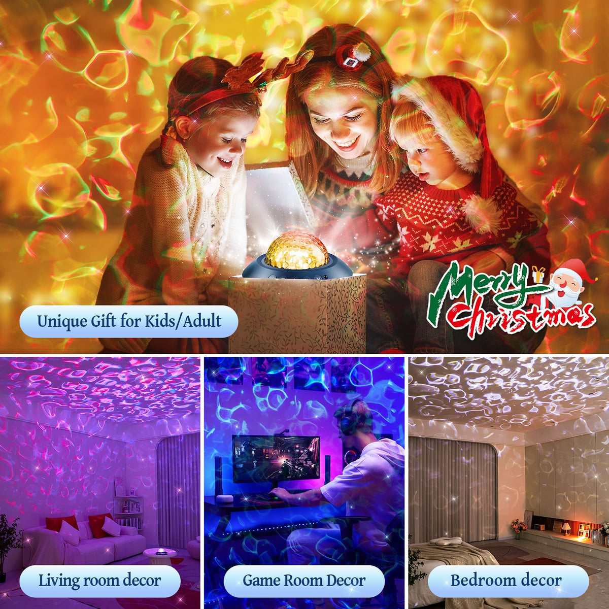 FELITE Northern Lights Projector Sensory Lights Birthday Gifts for Women