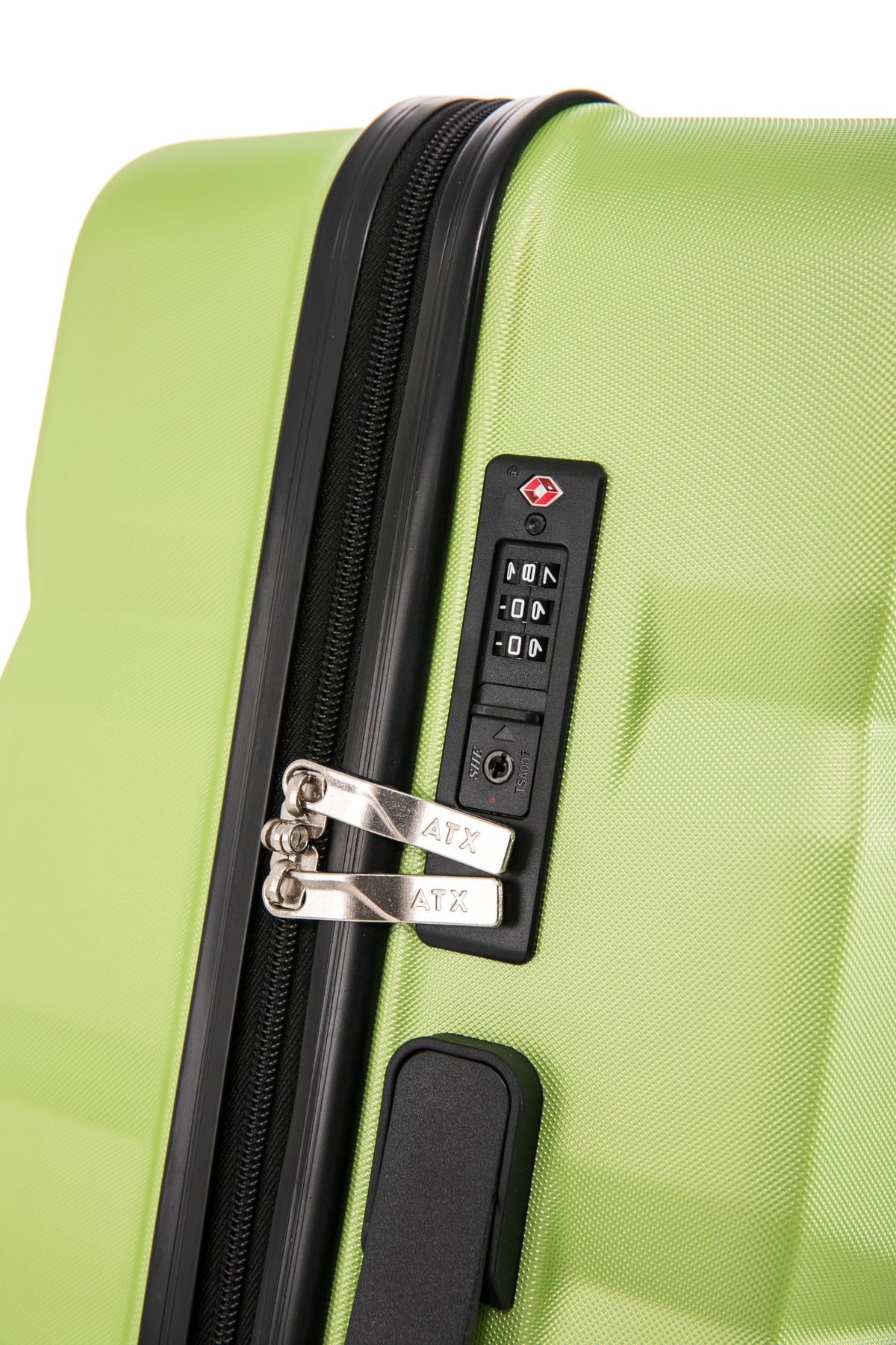 ATX 28 Inch Suitcase Large 110L – Lightweight Hard Shell Checked Luggage, 4 Wheels, TSA Lock, 30KG Capacity, Black