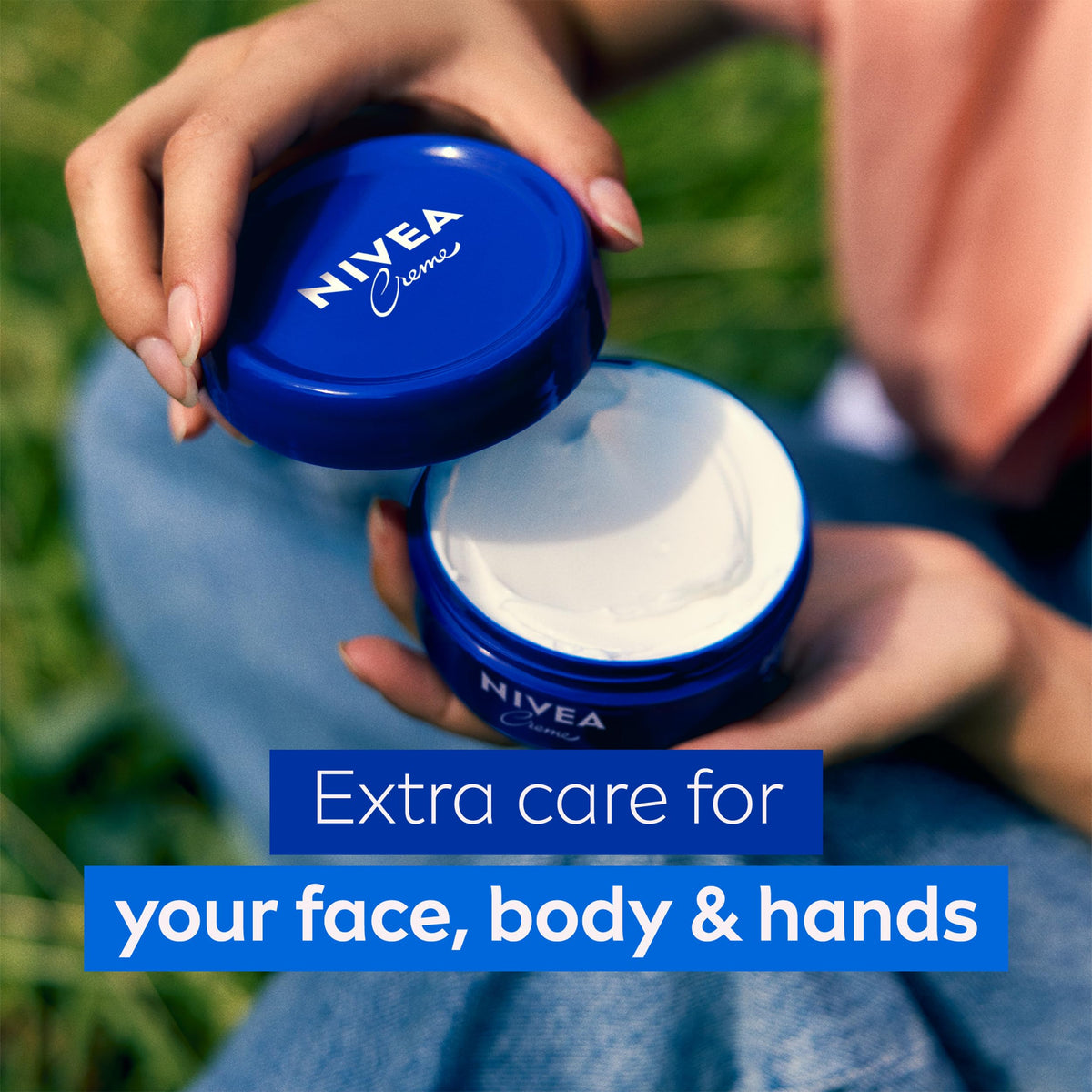 NIVEA Creme Moisturising Cream for Face, Body and Hands, 400 ml