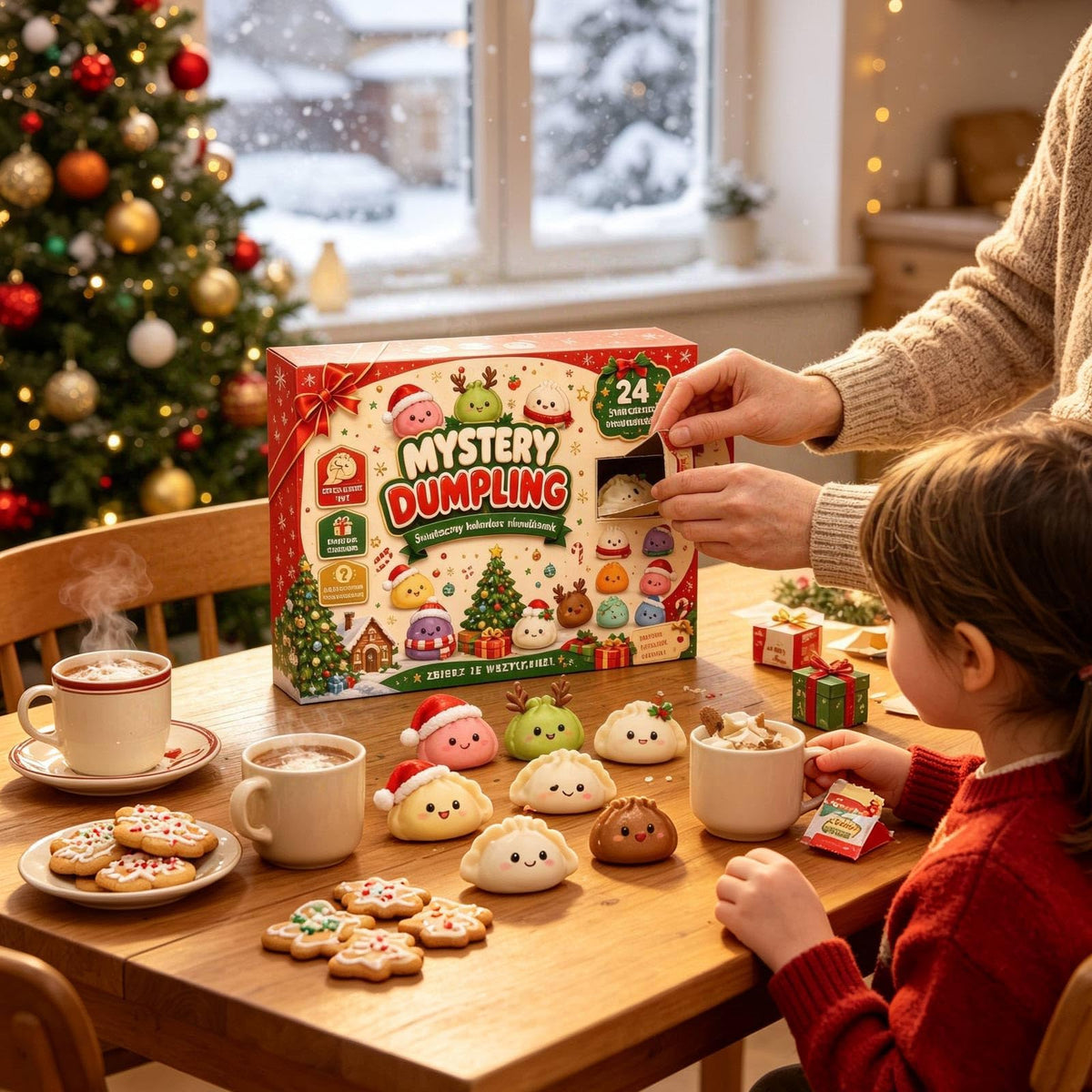 2026 Christmas Advent Calendar, 24 Days Squishies，B