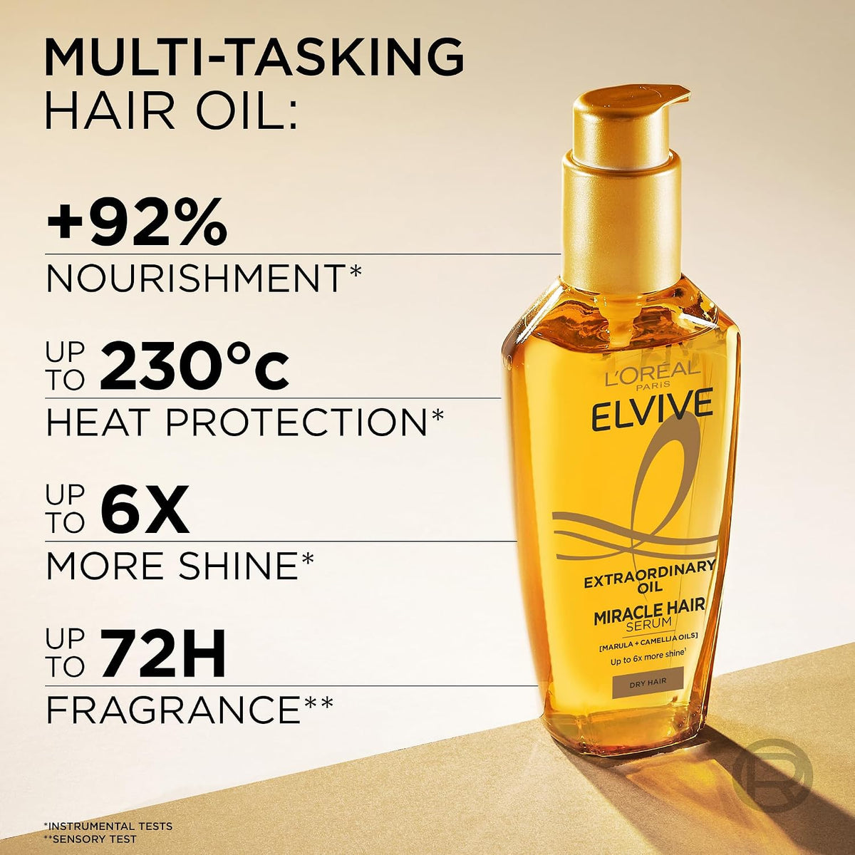 L'Oréal Paris Elvive Extraordinary Oil Miracle Shine Hair Serum 100ml