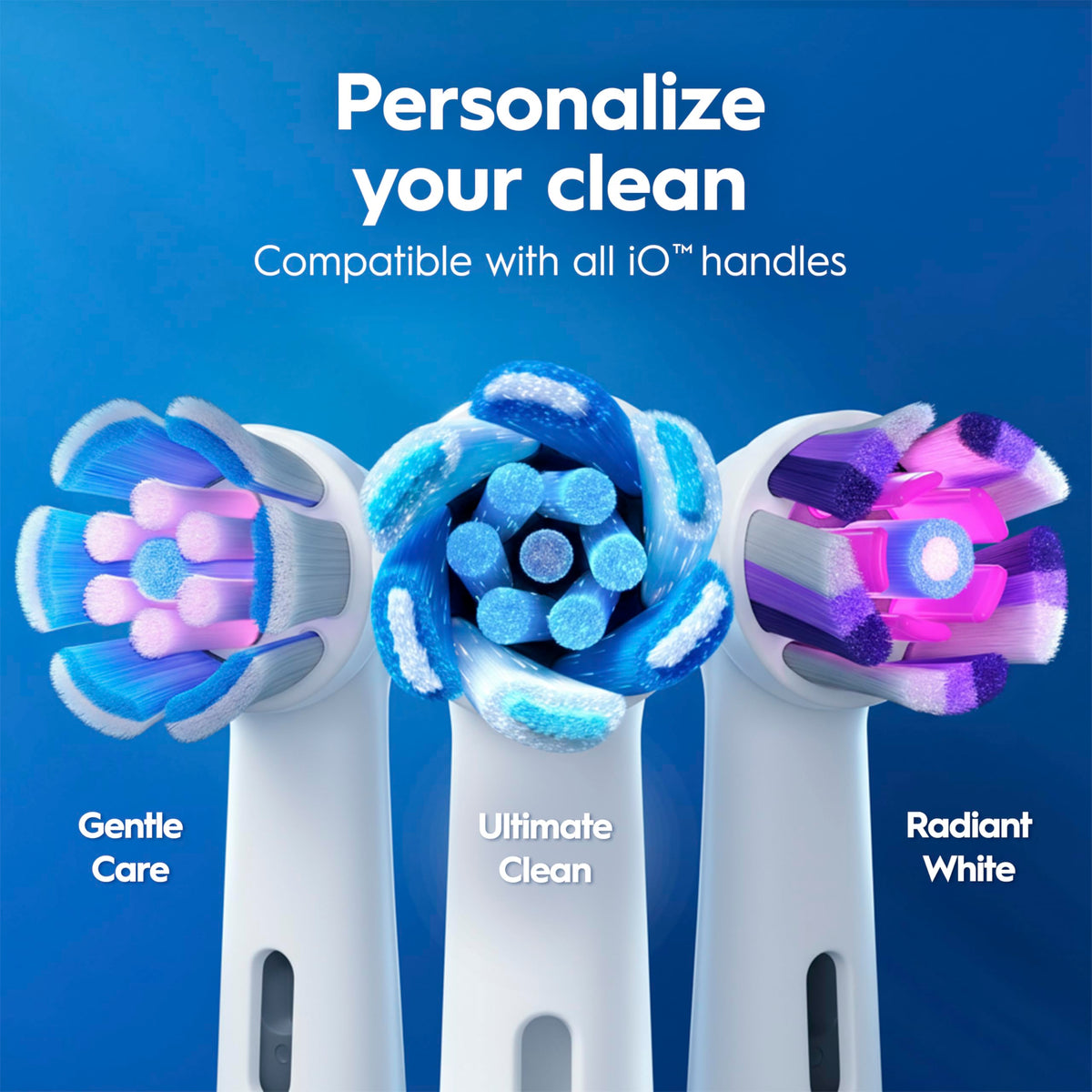 Oral-B iO2 Electric Toothbrush for Adults, Night Black, with Travel Case