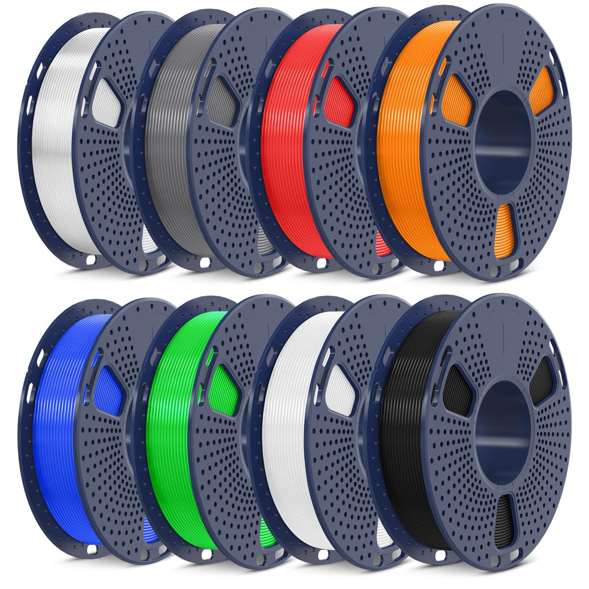 SUNLU PLA Filament 1.75mm Black PLA 1KG, Neatly Wound 3D Printer Filament