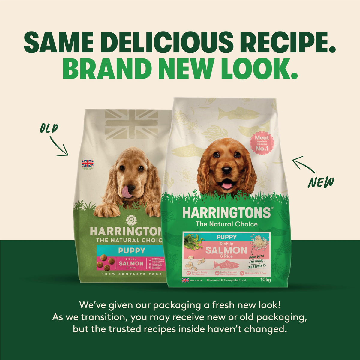 Harringtons Complete Dry Puppy Food Turkey & Rice 10kg