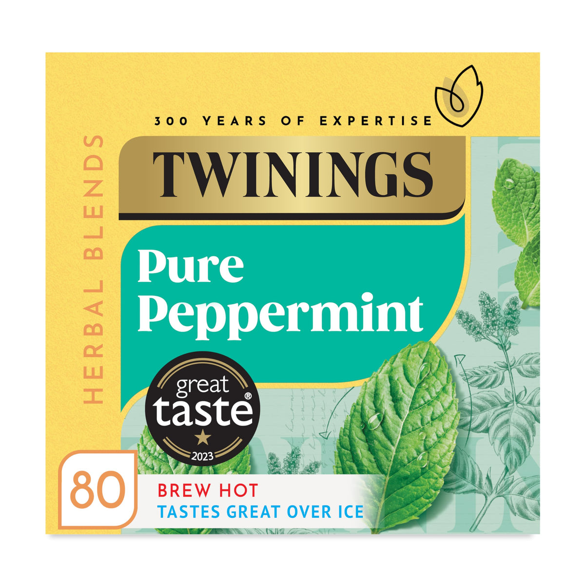 Twinings English Breakfast Tea, 4 x 80 Biodegradable Plant-Based Tea Bags