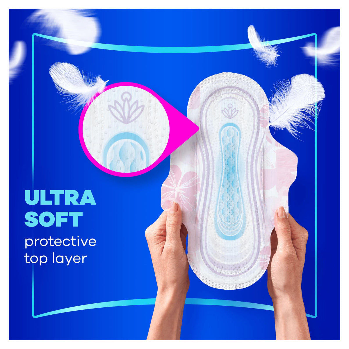 Always Platinum Secure Night Extra (Size 5) Sanitary Towels with Wings 16 Pads